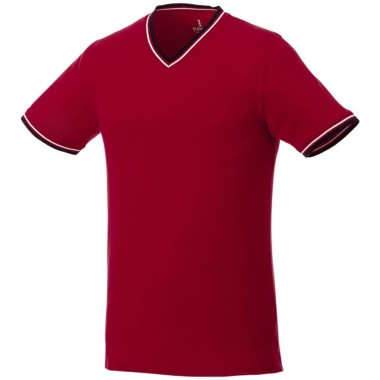 Мужская футболка Elbert с коротким рукавом, красный/темно-синий/белый
