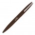 Ручка шариковая "Mercury", коричневый, прорезиненная поверхность