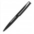 Ручка шариковая "Dial", черный/серебристый, прорезиненная поверхность