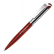 Ручка шариковая I-ROQ, красный/серебро