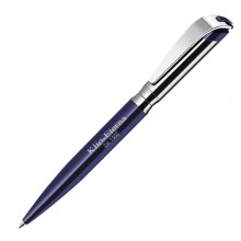 Ручка шариковая I-ROQ, темно-синий/серебро