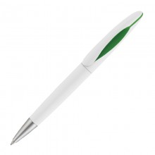 Ручка шариковая "Sophie", белый/зеленый