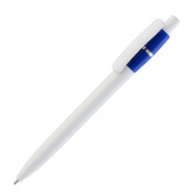 Ручка шариковая "Victoria", белая/синяя