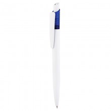 Ручка шариковая "Dallas", белая/синяя