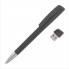 Ручка с флеш-картой USB 8GB «TURNUSsoftgrip M», черный