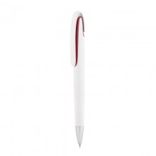 Ручка шариковая "Atlanta", белая/красная