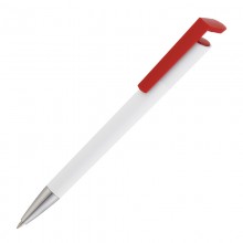 Ручка шариковая "Chuck", белый/красный