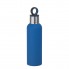 Термобутылка "Силуэт" с прорезиненной поверхностью, 0,5л., синяя