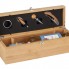 Набор для вина в бамбуковом кейсе Anniversary