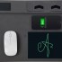 Многофункциональный коврик для мыши Multi Pad с беспроводной зарядкой и LCD экраном, 10 Вт