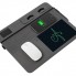 Многофункциональный коврик для мыши Multi Pad с беспроводной зарядкой и LCD экраном, 10 Вт