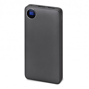 Внешний аккумулятор Mild, металлик soft-touch, 10 000 mAh