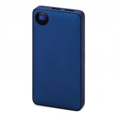 Внешний аккумулятор Mild, металлик soft-touch, 10 000 mAh