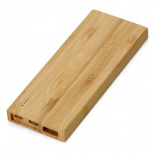 Внешний аккумулятор из бамбука Bamboo, 5000 mAh