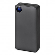 Внешний аккумулятор Mild Pro c быстрой зарядкой QC/PD, металлик soft-touch, 20 000 mAh