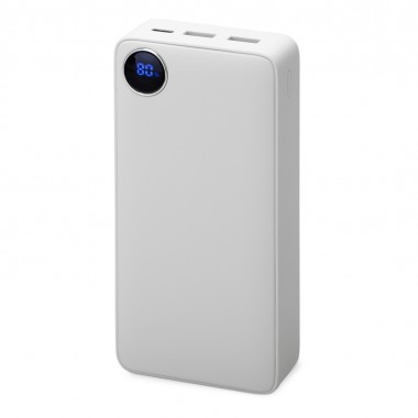 Внешний аккумулятор Mild Pro c быстрой зарядкой QC/PD, soft-touch, 20 000 mAh