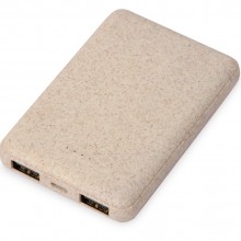 Внешний аккумулятор Wheatty из пшеничной соломы, 5000 mAh