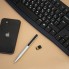 Ручка шариковая металлическая Jobs soft-touch с флеш-картой на 8 Гб