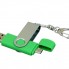 USB-флешка на 32 Гб с поворотным механизмом и дополнительным разъемом Micro USB