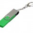USB-флешка на 32 Гб с поворотным механизмом и дополнительным разъемом Micro USB