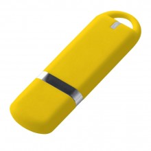 USB 2.0- флешка на 16 Гб, soft-touch