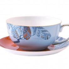 Набор чашка и блюдце TEA SET TRO