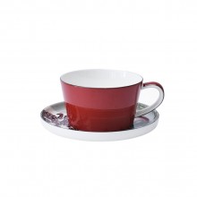 Набор чашка и блюдце TEA SET 1 BLU