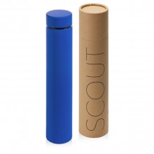 Вакуумный термос Scout, soft-touch, 235 мл, тубус