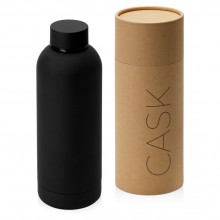 Вакуумная термобутылка с медной изоляцией Cask, soft-touch, тубус, 500 мл
