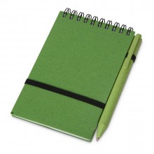 Блокнот Toledo S с шариковой ручкой из пшеницы и пластика Блокнот Toledo S с шариковой ручкой из пшеницы и пластика