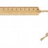 Закладка с линейкой из бамбука Bookmark