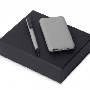 Подарочный набор COLOR IT c ручкой и повербанком