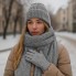 Подарочный набор Nordend, серый меланж