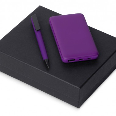 Подарочный набор COLOR IT c ручкой и повербанком