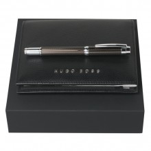 Подарочный набор: блокнот А6, ручка-роллер