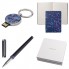 Подарочный набор Blossom: брелок с USB-флешкой на 16 Гб, блокнот A6, ручка-роллер