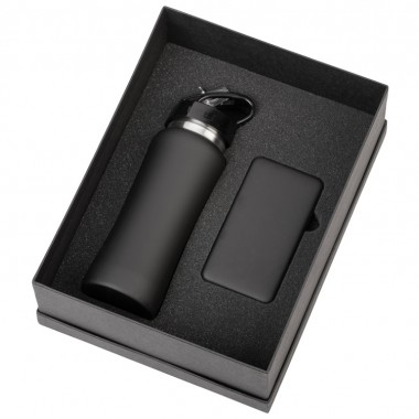 Подарочный набор COLOR IT с бутылкой для воды и повербанком, 5000 mAh