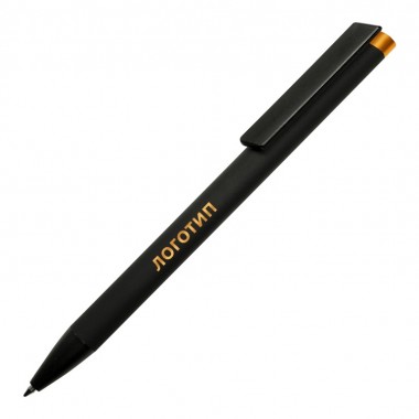 Ручка металлическая шариковая Taper Metal soft-touch