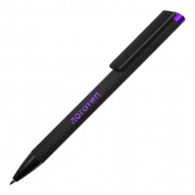 Ручка металлическая шариковая Taper Metal soft-touch Ручка металлическая шариковая Taper Metal soft-touch