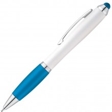 Шариковая ручка с зажимом из металла SANS BK