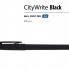 Ручка пластиковая шариковая CityWrite Black