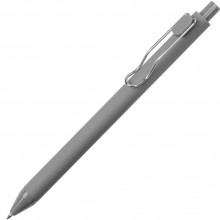 Ручка пластиковая шариковая Clip, софт-тач