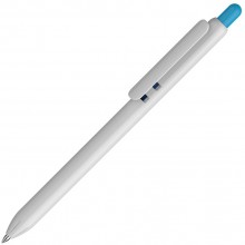 Ручка пластиковая шариковая Lio White