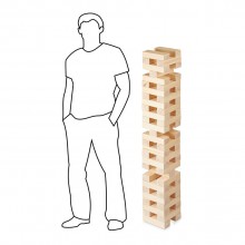 Игра из дерева XXL Tower, 57 брусков