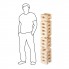 Игра из дерева XXL Tower, 57 брусков