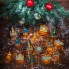 Ёлочная гирлянда Достопримечательности мира