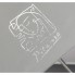 Зонт Picau c трафаретной печатью фольгой