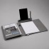 Портфолио А4 из RPET с отделением для ноутбука NotyFolio Eco, 20 л FSC бумаги, серый
