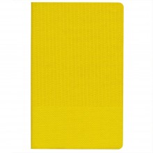 Ежедневник Knit, недатированный, желтый