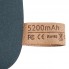 Внешний аккумулятор Pebble 5200, темно-серый